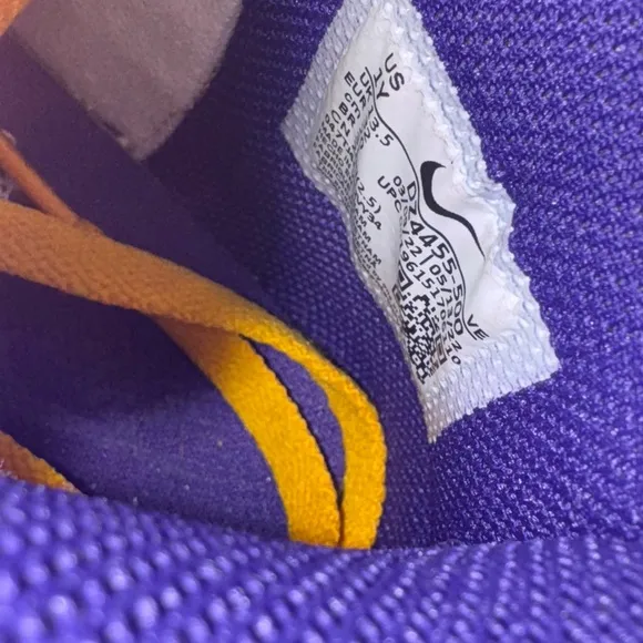 Nike Lakers Dunks High Top Sneakers