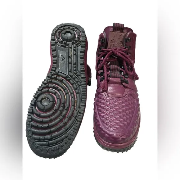Nike Lunar Force 1 Duckboot 'Burgundy