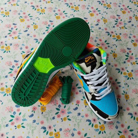 Nike SB Dunk Low Ben &amp; Jerrys Chunky Dunky Sneakers