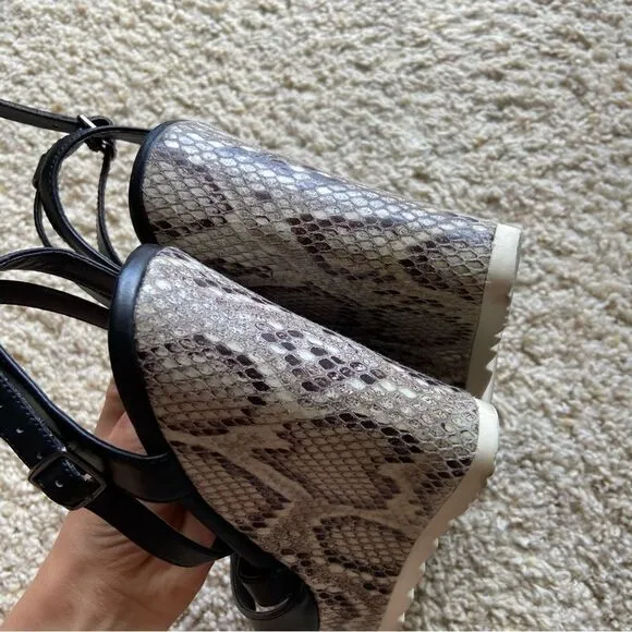 Nine West Platform Wedge Shoes Size 7.5