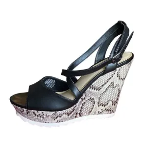 Nine West Platform Wedge Shoes Size 7.5
