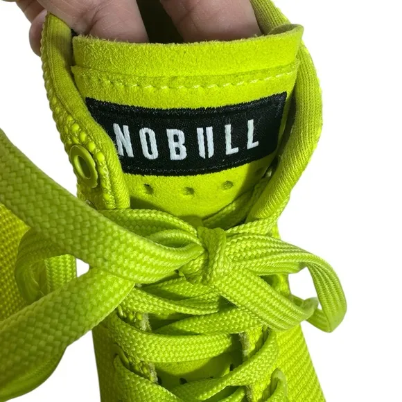 NOBULL Bright Green High-Top Athletic Gym Sneakers