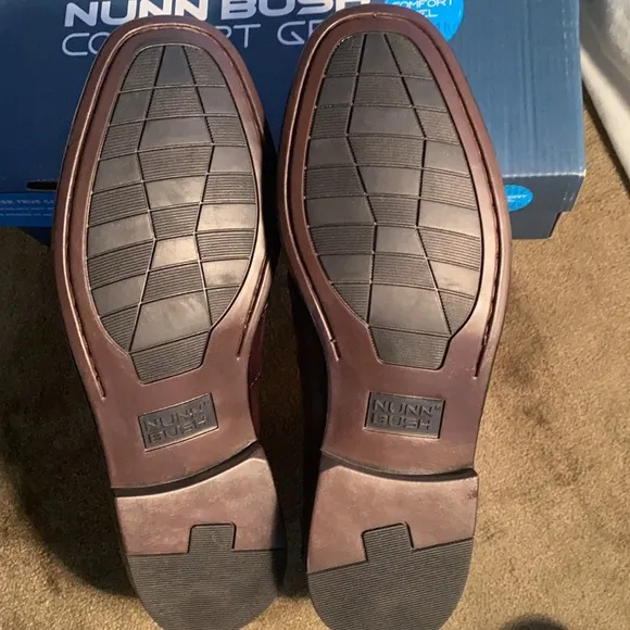 NUNN BUSH KENT CLASSIC MENS LEATHER LOAFERS