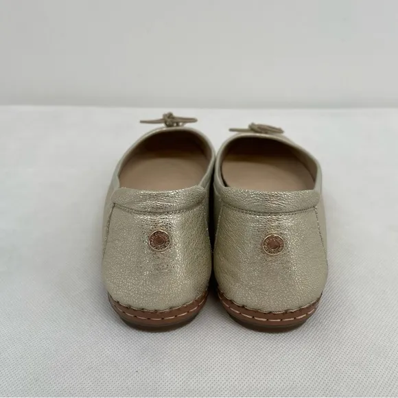 NWOB Cole Haan Women's Cloudfeel Gold All Day Ballet Flats 7.5B