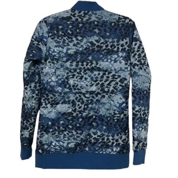 NWOT $149 The North Face | Anna | Blue Ombre Leopard Jacket Slightly Oversized
