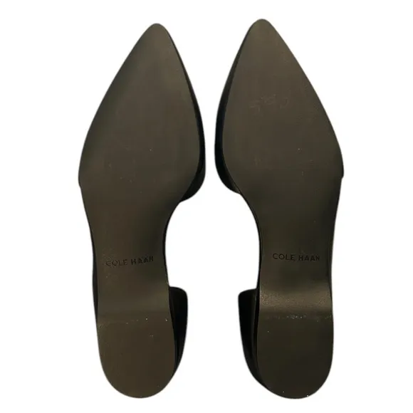 NWOT Cole Haan Women's Bambra Skimmer Li Black Leather Flats