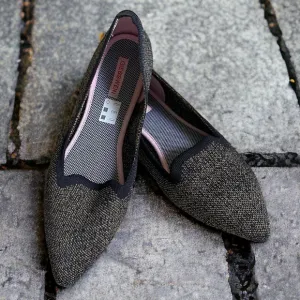 NWOT Giesswein pointed ballerina flats gold black knit