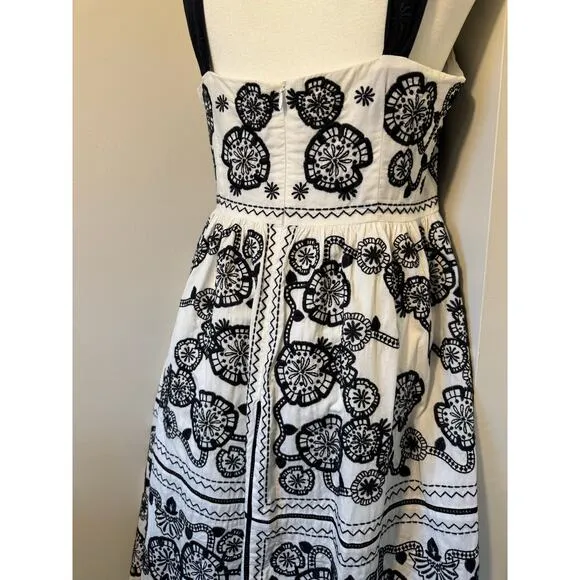 NWOT Johnny Was Mel Embroidered Midi Dress Size Small