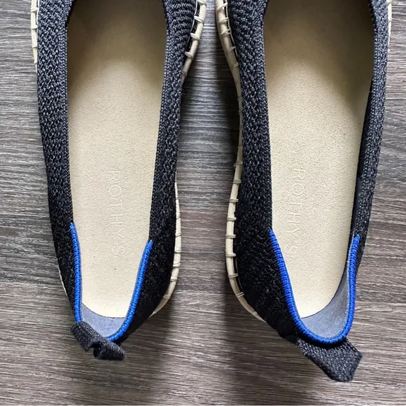 NWOT Rothys The Espadrilles with Lace Up Ankle Ties sz W8.5