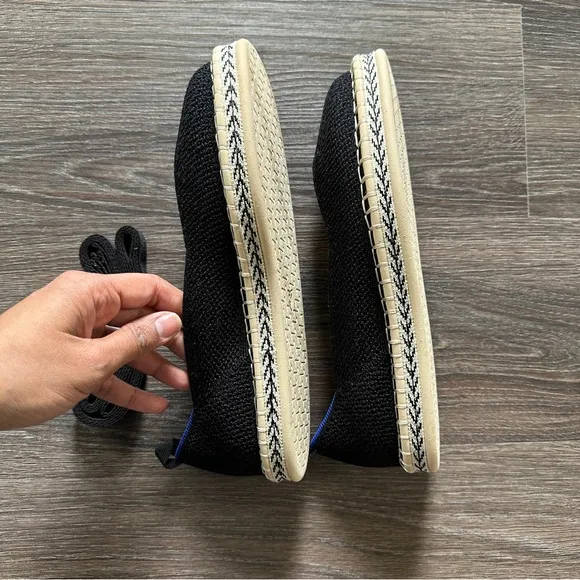 NWOT Rothys The Espadrilles with Lace Up Ankle Ties sz W8.5