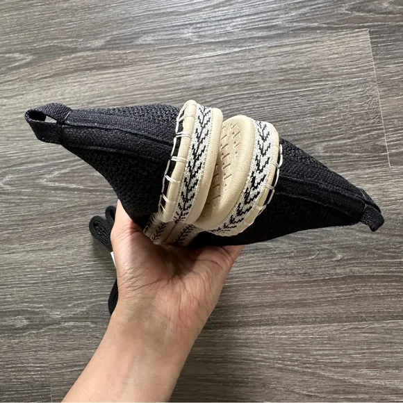 NWOT Rothys The Espadrilles with Lace Up Ankle Ties sz W8.5