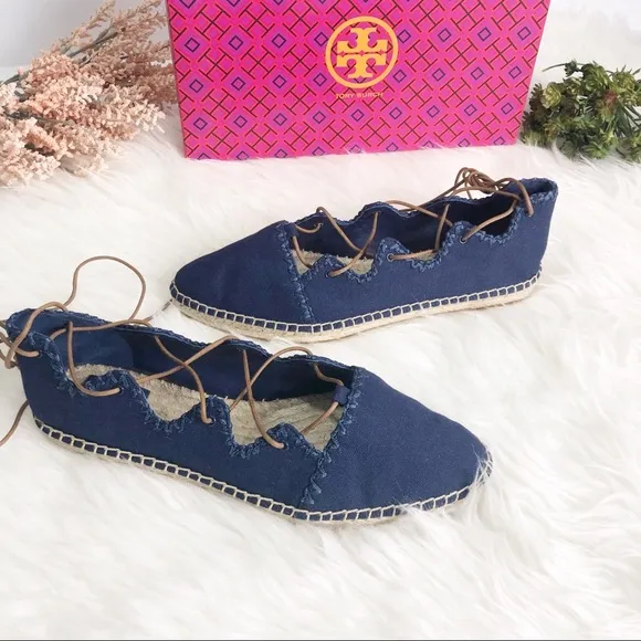 NWT Tory Burch Sonoma Gillie Espadrille