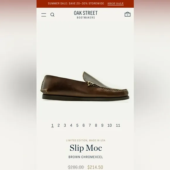 Oak Street Men’s Loafers 👞