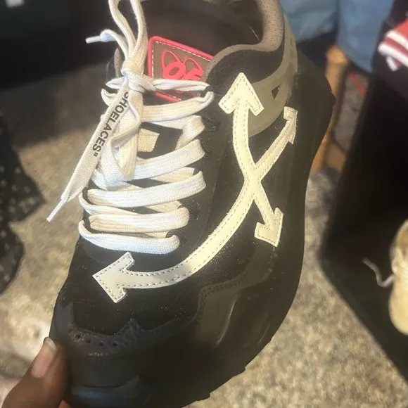 Off-White Black and White Chunky Sneakers
