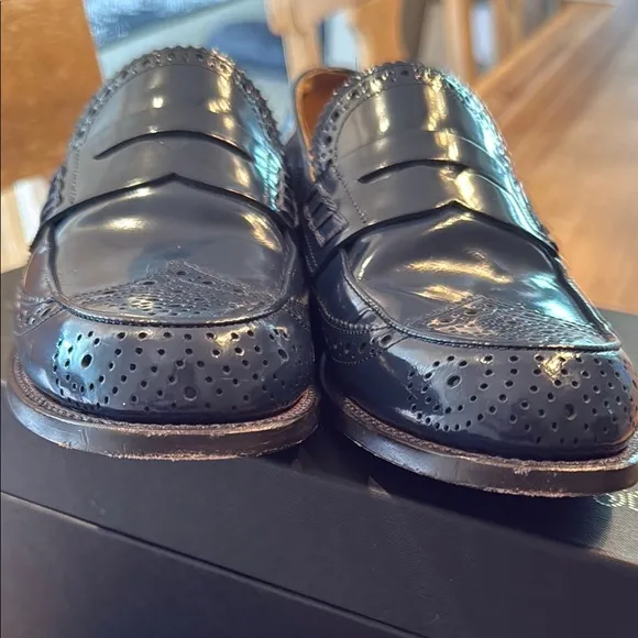 Office of Angela Scott Ms Charlotte  Leather Loafers 38.5 or 8.5