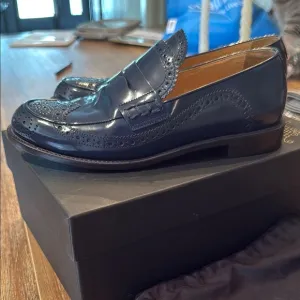 Office of Angela Scott Ms Charlotte  Leather Loafers 38.5 or 8.5