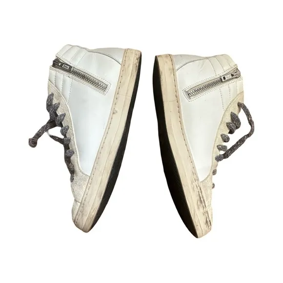 P448 Women’s High Top Skate Sneakers Size EU 37/ US 6