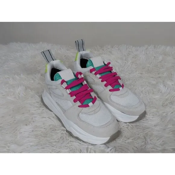 P448 Luke Dogma - White Chunky Sneakers Size 36/5.5US