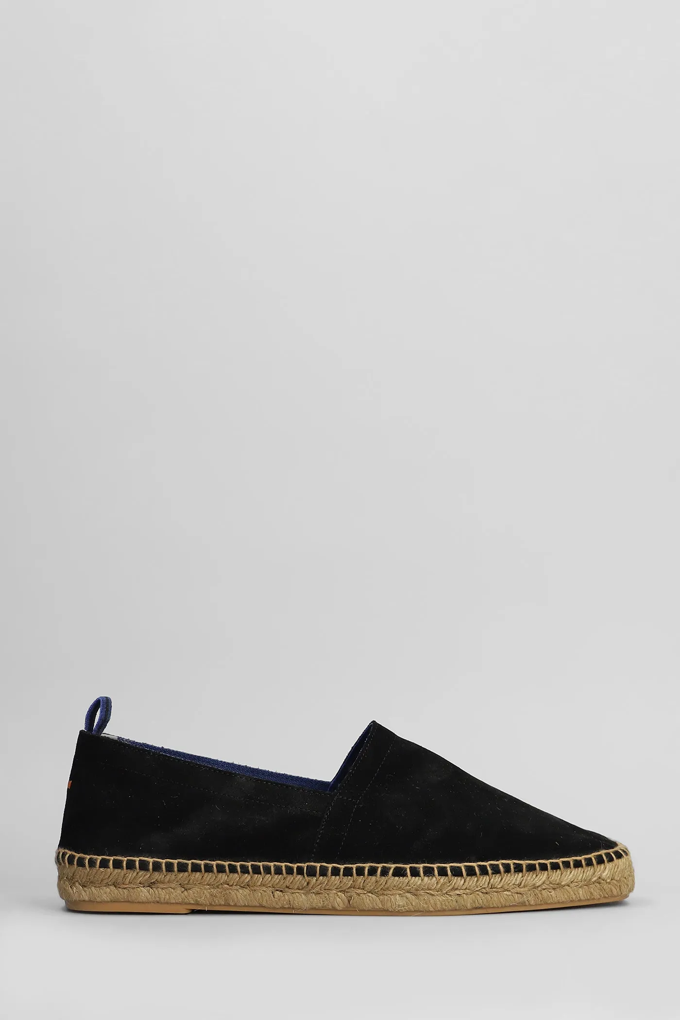 Pablo T-186 Espadrilles in black suede