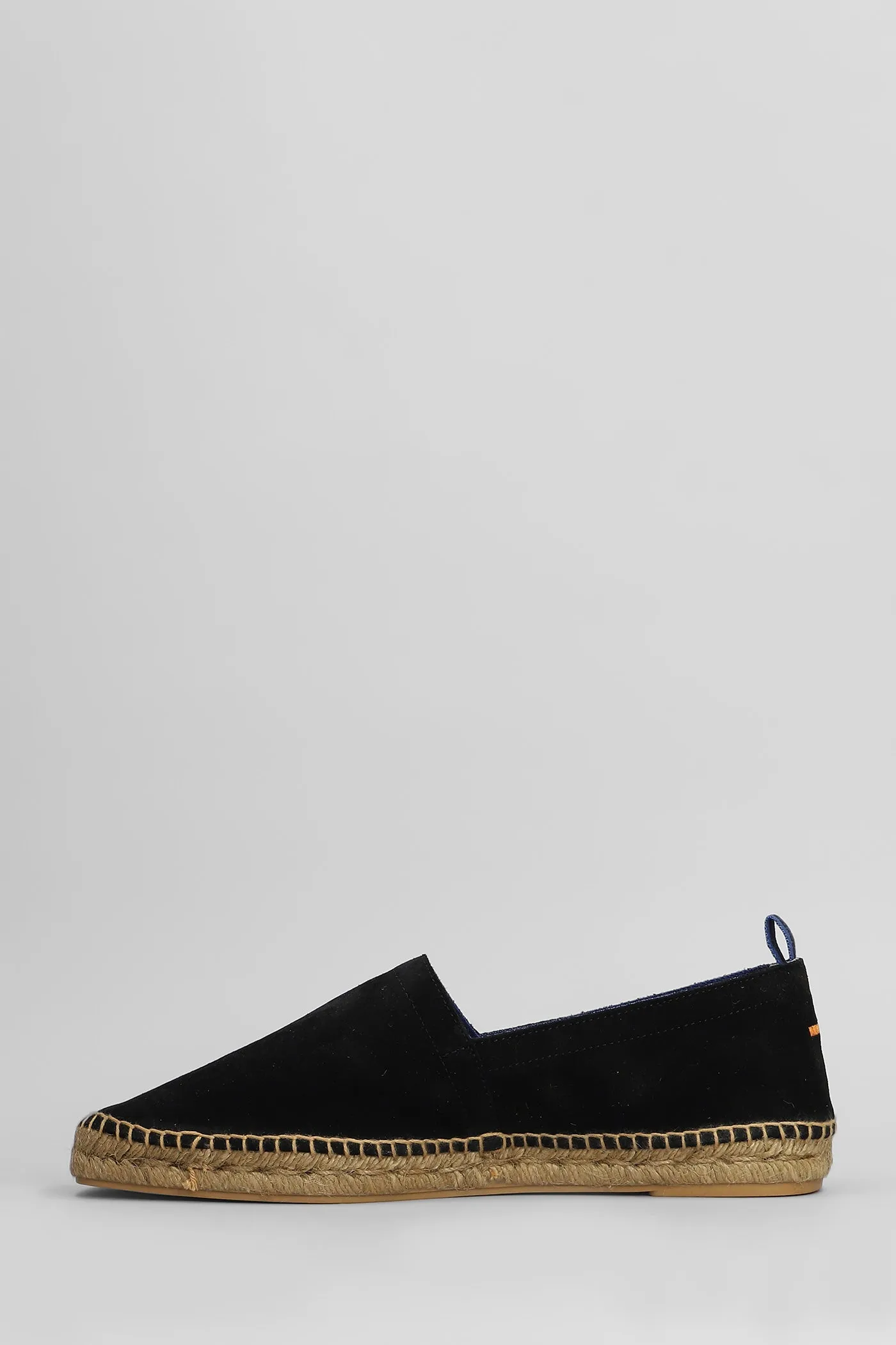 Pablo T-186 Espadrilles in black suede