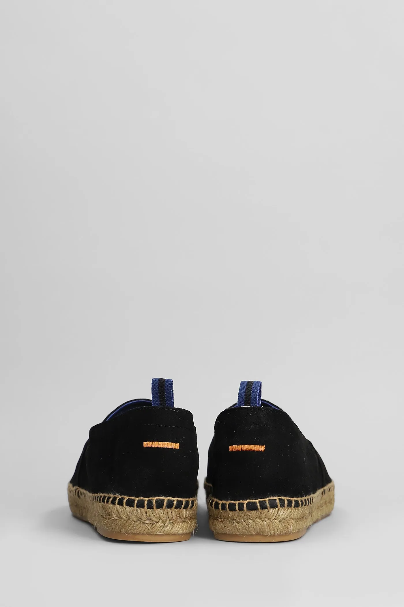 Pablo T-186 Espadrilles in black suede
