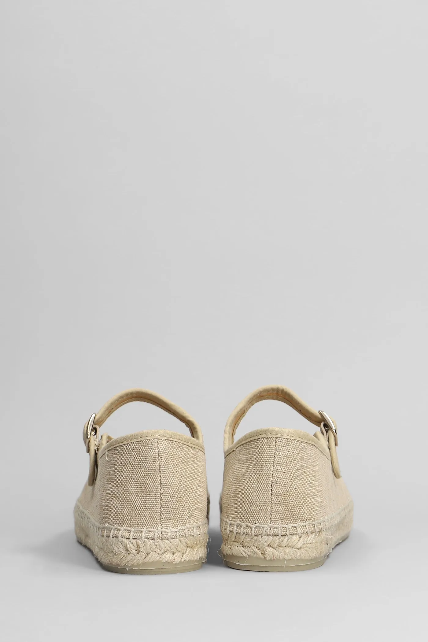 Padua-002 Espadrilles in beige canvas
