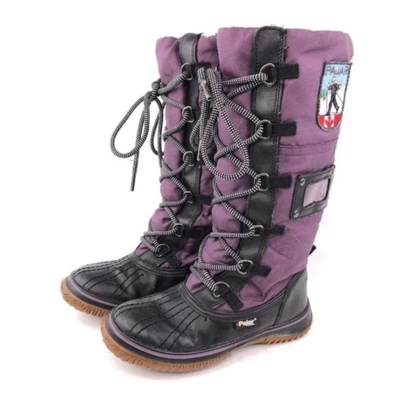 Pajar Grip Tall Insulated Winter Boots Kids 13-13.5