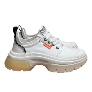 Palladium Pallawave Lo Metro Women’s White Chunky Street Look Sneakers Size 5.5