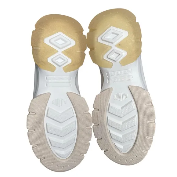 Palladium Pallawave Lo Metro Women’s White Chunky Street Look Sneakers Size 5.5