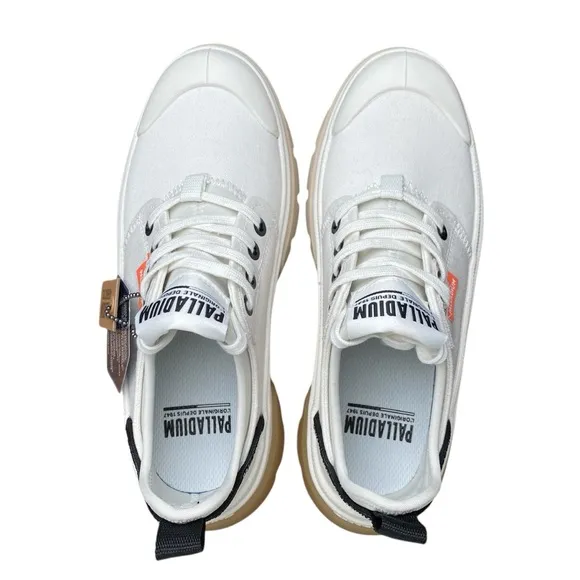 Palladium Pallawave Lo Metro Women’s White Chunky Street Look Sneakers Size 5.5