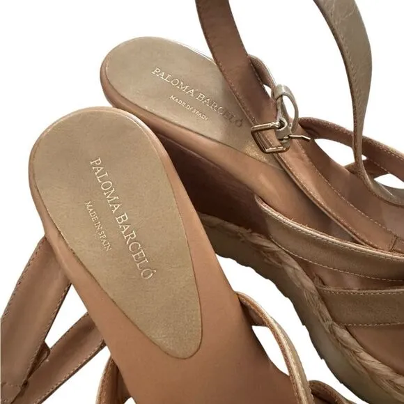 Paloma Barceló Espadrilles Wedges in beige 40
