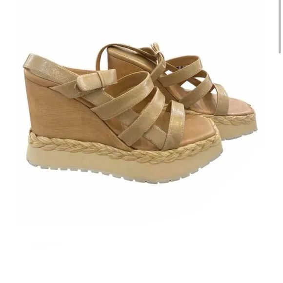 Paloma Barceló Espadrilles Wedges in beige 40