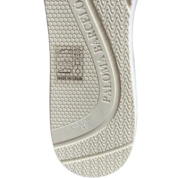 Paloma Barcelo Mirande Napa White Chunky Platform Sneaker Women’s SZ 10 EU 41