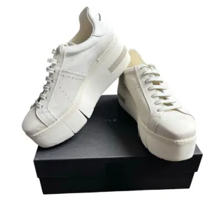 Paloma Barcelo Mirande Napa White Chunky Platform Sneaker Women’s SZ 10 EU 41