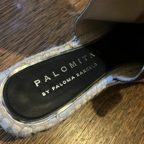 Palomitas Espadrilles size 38 - 7.5 Ceralin Platform Black