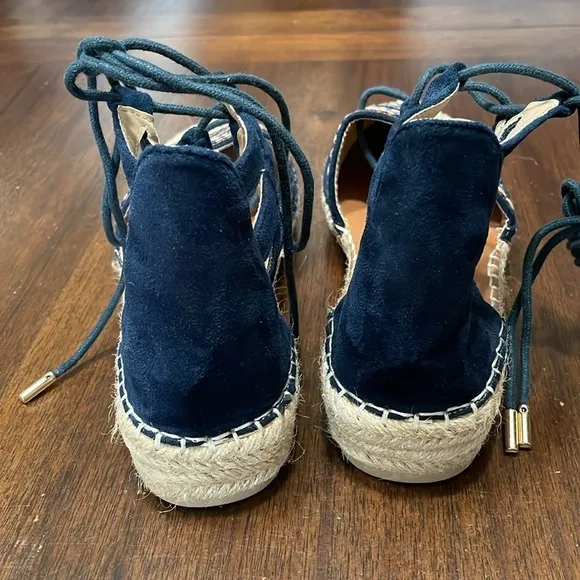 Patrizia by spring step embroidered lace up espadrilles