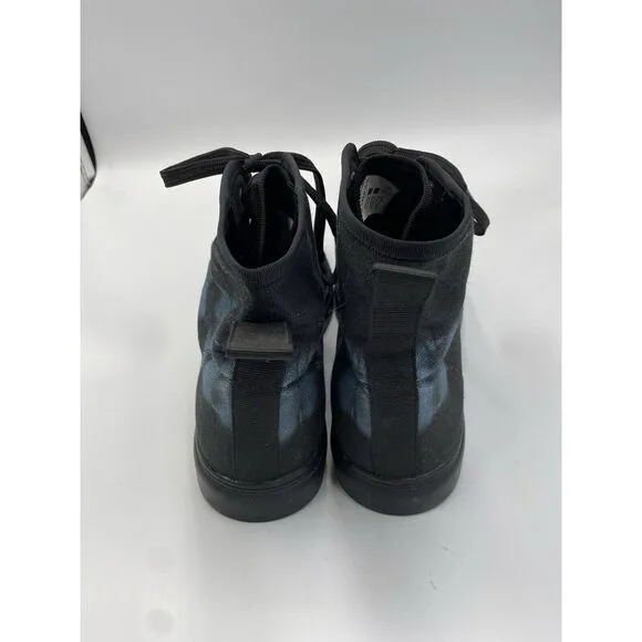 Paul‎ Smith Men's High Top Canvas Cloud Sneakers Black Size 11
