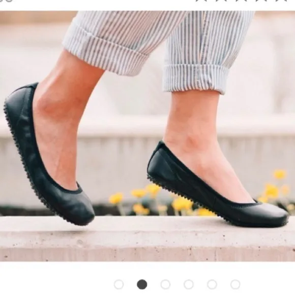 PLAE Crosby Ballet Flats Black Size 5.5