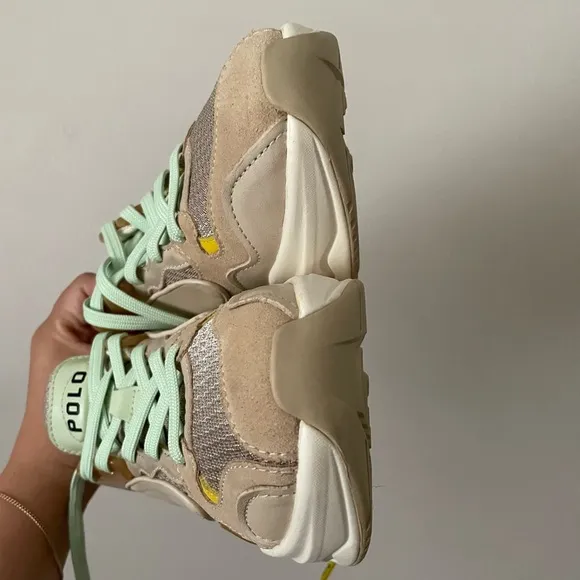 Polo Ralph Lauren Anika Logo Tech Chunky Trainer Sneakers