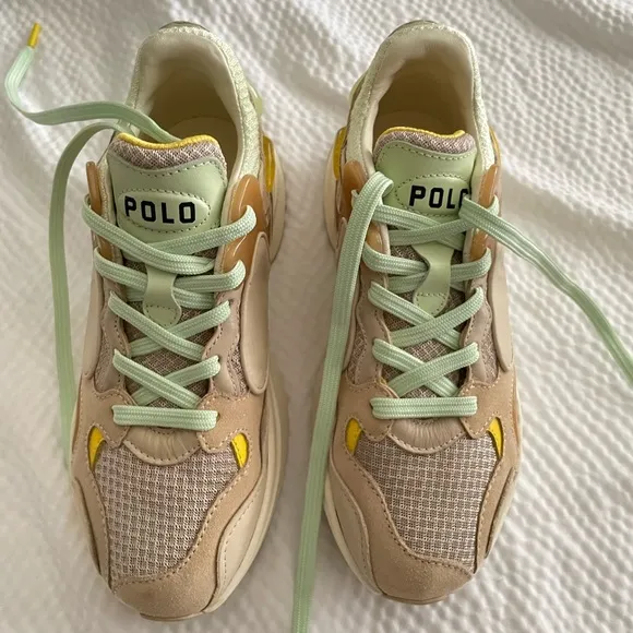 Polo Ralph Lauren Anika Logo Tech Chunky Trainer Sneakers