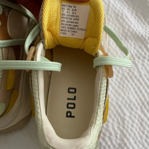 Polo Ralph Lauren Anika Logo Tech Chunky Trainer Sneakers