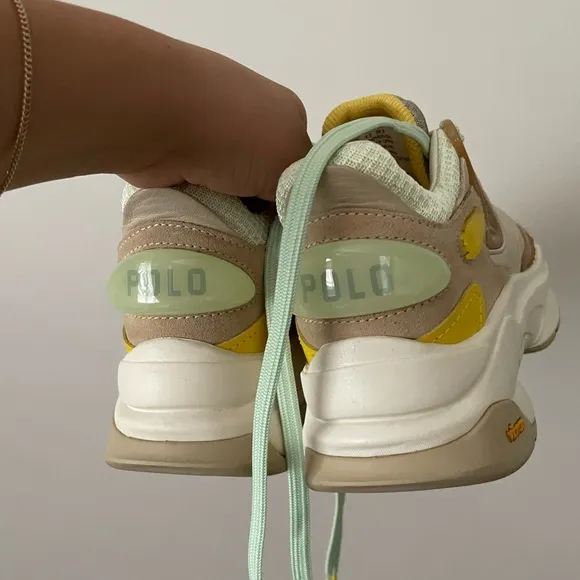 Polo Ralph Lauren Anika Logo Tech Chunky Trainer Sneakers