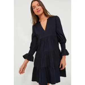 Pomander Place Navy Cotton Poplin Kenzo Dress Size XXL
