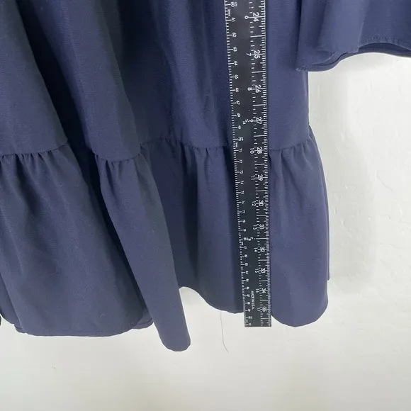 Pomander Place Tuckernuck Womens Poplin Kenzo Dress Size M Cotton Smocked Sleeve