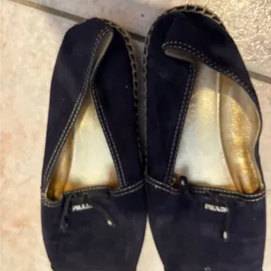 Prada Espadrilles logo flats platform shoes driving shoes loafers slip ons