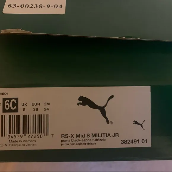 Puma Black/Shadow Sneakers