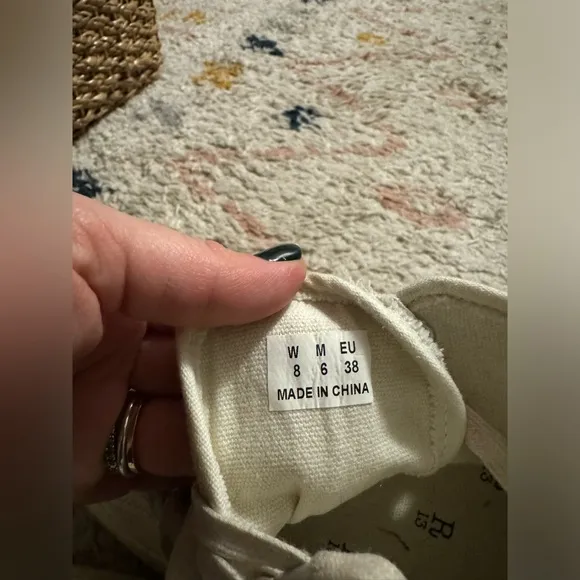 R13 Cream High-Top Sneakers
