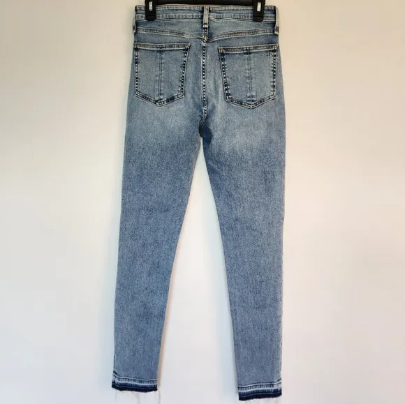 rag &amp; bone Nina High Rise Skinny, Distressed Western Cowgirl Montrose stretch 28
