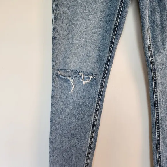 rag &amp; bone Nina High Rise Skinny, Distressed Western Cowgirl Montrose stretch 28