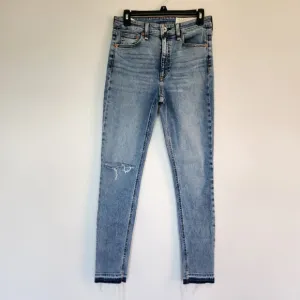 rag &amp; bone Nina High Rise Skinny, Distressed Western Cowgirl Montrose stretch 28
